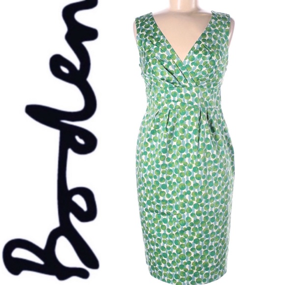Boden Dresses & Skirts - BOGO! Boden Surplice Neck Tree Print Dress